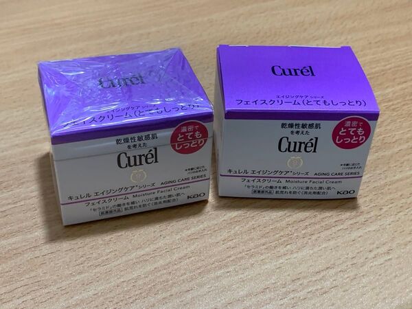 キュレル エイジングケアフェイスクリーム とてもしっとり 40g×2個 Curel キュレル