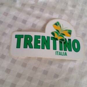 現品限り☆入手困難品☆超希少☆新品 TRENTINO　ITALIA　シール　1枚 ステッカー 海外土産