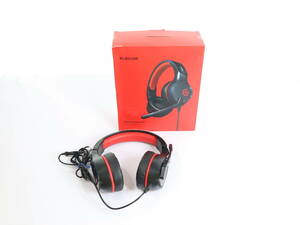 * снижение цены рабочий товар ELECOM Elecom ge-ming headset HS-G01 черный наушники слуховай аппарат игра для музыка для большой 50. driver размещение 