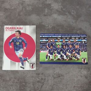 2024 JAPAN NATIONAL TEAM CARD 2枚セット サッカー日本代表