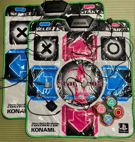 DDR マットコントローラ ELECOM JC-PS101UBK キッズステーション コントローラー ダンスダンスレボリューション