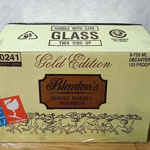 宝酒造 ブラントン ゴールド Blanton‘s Gold 1ケース(6本)②