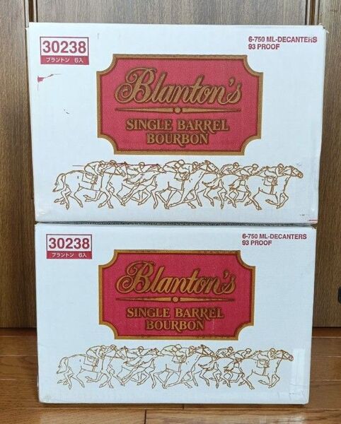 宝酒造 ブラントン シングルバレル レッド 2ケース(12本)Blanton's Single Barrel Bourbon ②