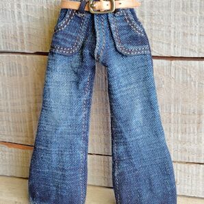 デニムパンツUSED仕上げ ブライス ピュアニーモ icドール BJD