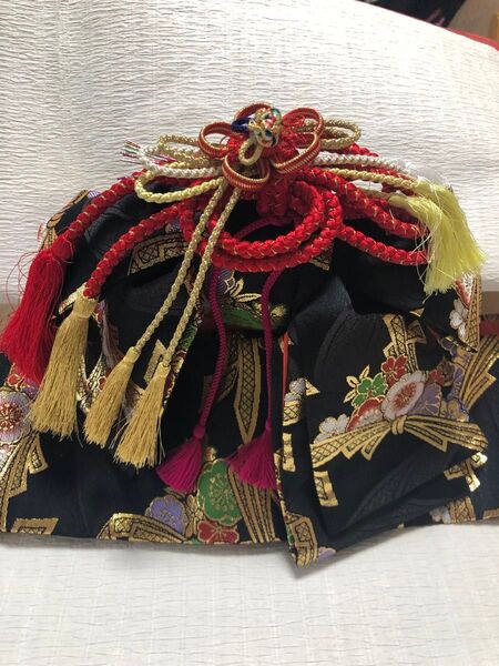 七五三 三歳女児用 作り帯 つけ帯