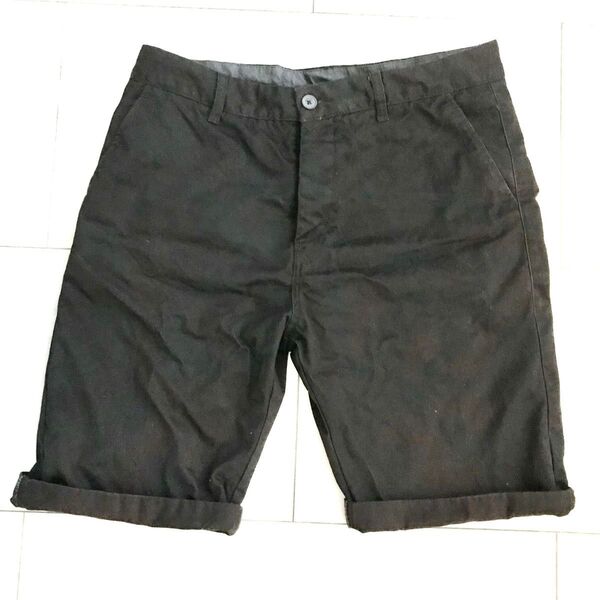 H&M メンズカーゴハーフパンツ ショートパンツ L
