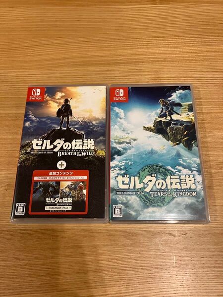 【値下げ不可】【Switch】ゼルダの伝説 ティアーズオブザキングダム ブレスオブザワイルド エキスパンションパス セット