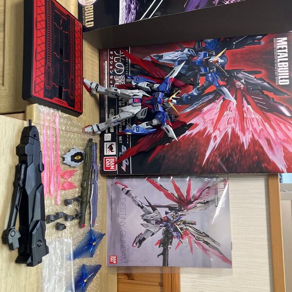 【ジャンク品格安】 METAL BUILD デスティニーガンダム & 光の翼オプションセット