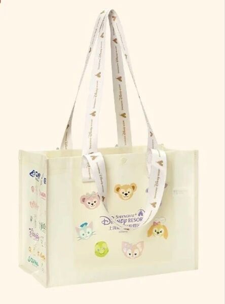 ダッフィーフレンズ トートバッグ 上海ディズニーランド エコバッグ ショッピングバッグ