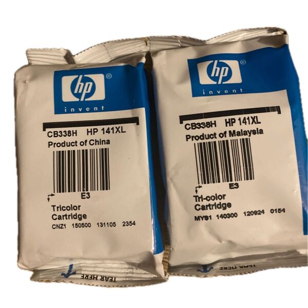 hp 141xl カラー インクカートリッジ