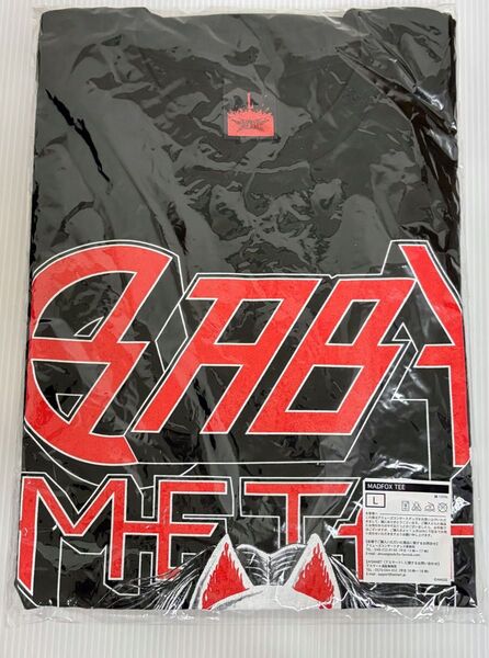新品未使用 BABYMETAL MADFOX TEE Tシャツ Lサイズ フェス ライブ ブラック 黒 ベビーメタル