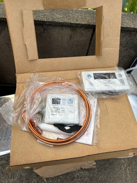 NORITZ 給湯器リモコンセット RC-8101M-AG 銅管付き