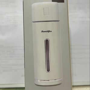 加湿器 超音波式 アロマ 卓上 ホワイト 小型 オフィス 静音 MINI HUMIDIFIER