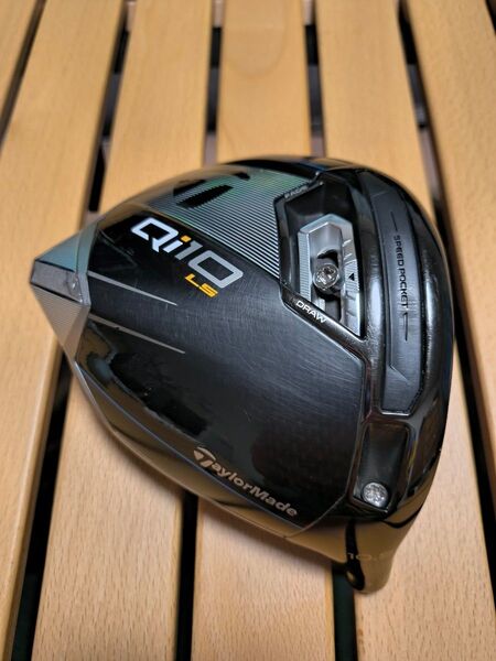 【訳あり】テーラーメイド Qi10 LS ドライバー 10.5° ヘッドのみ ヘッドカバー付き
