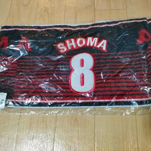 新品 鹿島アントラーズ 土居聖真 タオルマフラー 8番 カシマ グッズ モンテディオ 山形 タオル