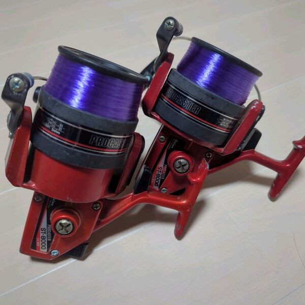 ダイワ プロキャスター ST-8000 2台セット 日本製 JAPAN DAIWA PROCASTER
