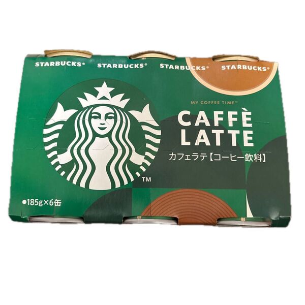 サントリー スターバックス MY COFFEE TIME カフェラテ 185g×6缶入