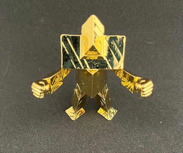 ダイキャスト キンケシ プリズマン 金メッキver キン肉マン
