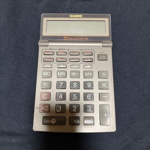 CASIO マイホームプラン BF-300 電卓