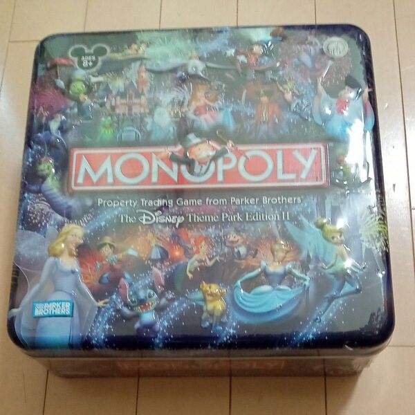 モノポリー MONOPOLY ディズニー 英語版 缶
