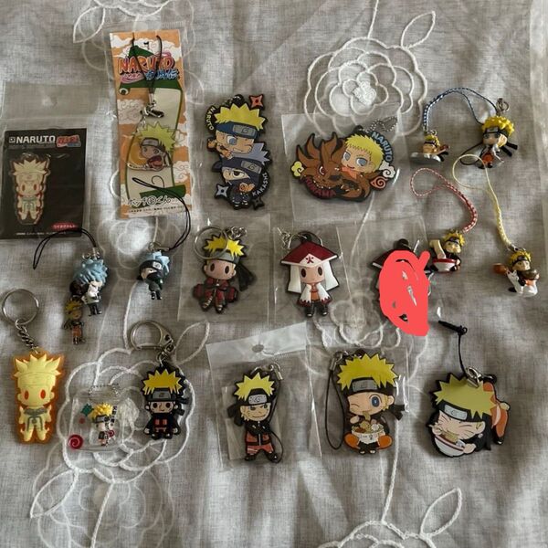 クーポン使えます!NARUTO ナルト ご当地ストラップ&キーホルダー 19個まとめ売り