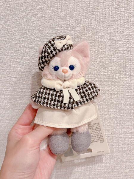 リーナベルぬいぐるみバッジ リーナベル探偵 キーチェーン上海ディズニー限定 ダッフィーフレンズ