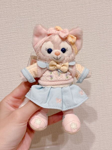 リーナベル ぬいぐるみバッジ スプリングシリーズ 上海ディズニー キーチェーン ダッフィーフレンズ