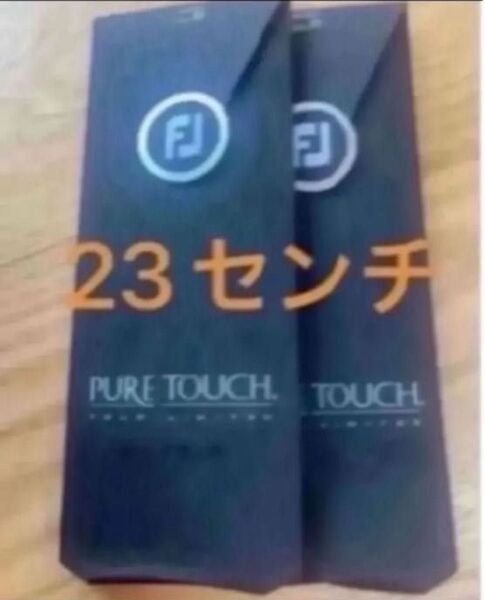 フットジョイピュアタッチゴルフグローブ23cm2枚