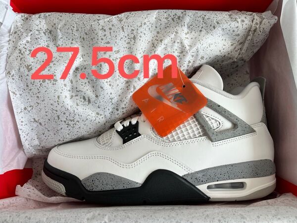 Nike Air Jordan 4 Retro "White/Cement" (2025) ナイキ エアジョーダン 27.5cm
