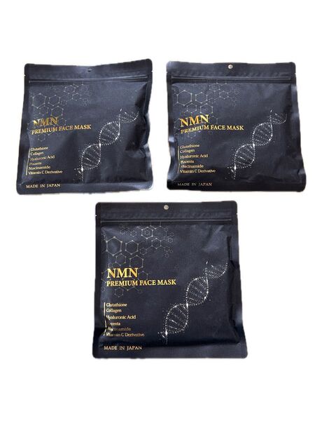 新品未開封NMN premium face mask 30枚入り 美容液350g