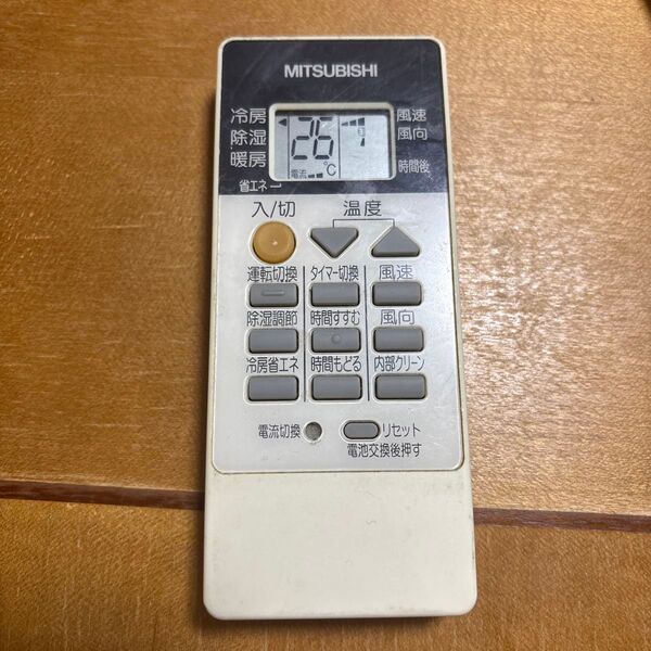 新品の電池付属 三菱 エアコン用リモコン RH081 MITSUBISHI