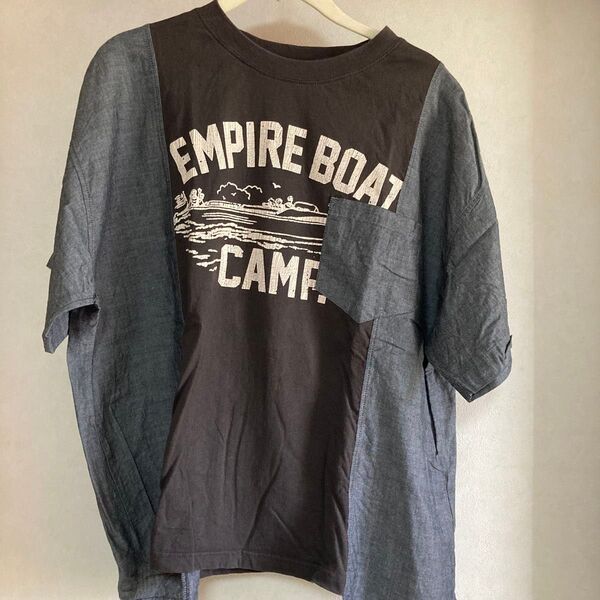キューブシュガー パッチワークTシャツ