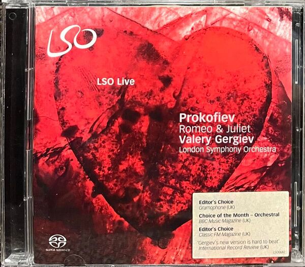 SACD2枚組/プロコフィエフ:ロメオとジュリエット(全曲) ゲルギエフ&LSO