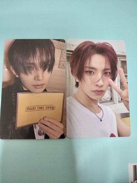 ENHYPEN ヒスン UNLEASH ROMANCE Weverse Album verトレカ 2枚セット