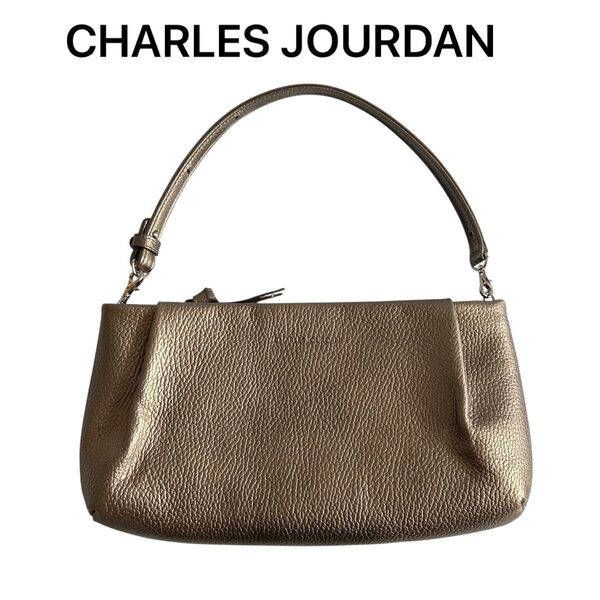CHARLES JOURDAN シャルルジョルダン ハンドバッグ ワンショルダー