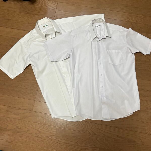 SCHOOL 半袖 白ワイシャツ 2枚セット
