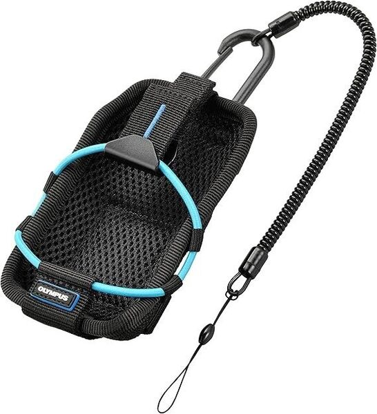 オリンパス スポーツホルダー ケース ポーチ CSCH-123 ライトブルー for TG-7,TG-6、TG-870,860 他