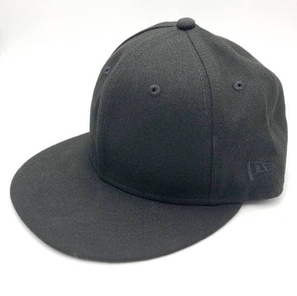 NEW ERA ニューエラ 無地 59FIFTY キャップ ブラック ベーシック BASIC