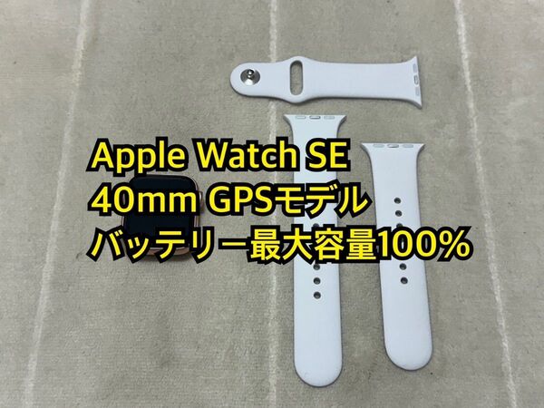 Apple Watch SE 40mm GPS 100%