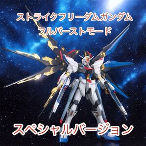 【素体組立済み】完成品 MG ガンダムシード 1/100 ストライク フリーダムガンダム フルバーストモード ガンプラ スペシャル