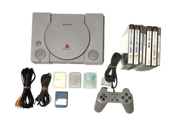 【まとめ売り】完動品 美品 初代 PS SCPH-3000 プレイステーション SONY 豪華セット メモリーカード ソフト
