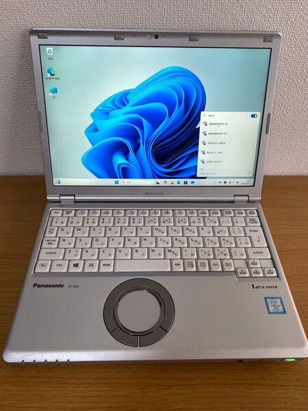 Panasonicノートパソコン/Samsung SSD256GB/メモリ8GB/無線/カメラ Windows11