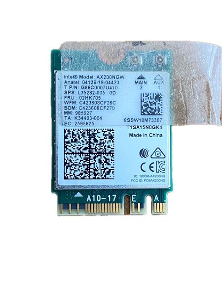 AX200NGW 無線LANカード