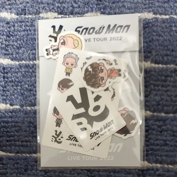 Snow Man LIVE TOUR 2022 Labo. すのチル ステッカー