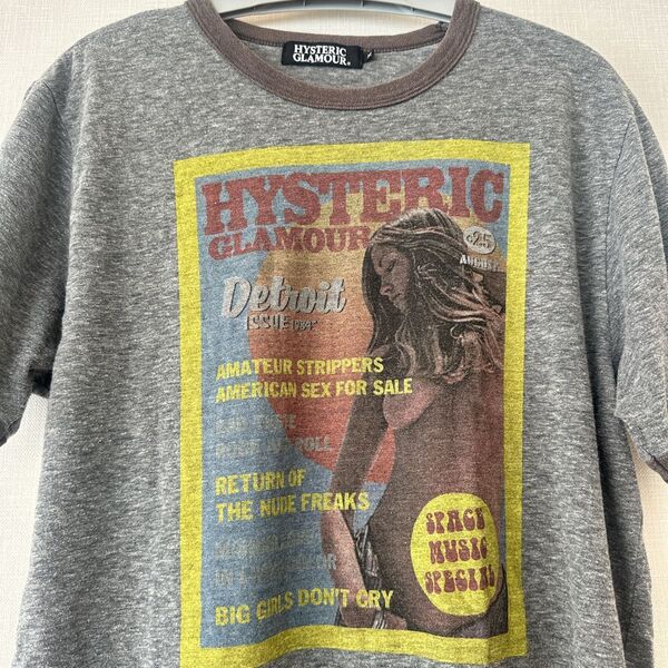【極美品!】名作★ヒステリックグラマーガールプリントTシャツ★ hysteric glamour Mサイズ