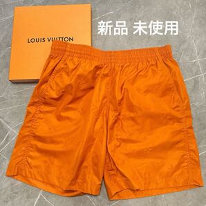 【新品 未使用】LOUIS VUITTON スイムショーツ オレンジ 未使用