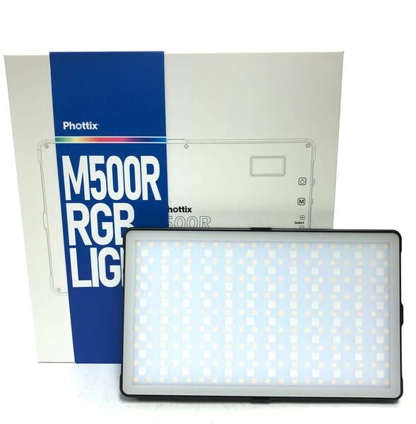 Phottix M500R RGB LIGHT LED 撮影 ポートレート 撮影用ライト バッテリー内蔵