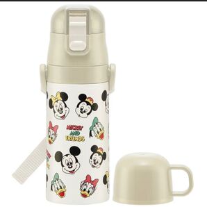 新品ミッキー&フレンズ クッキング 2WAY ステンレスボトル 400ml