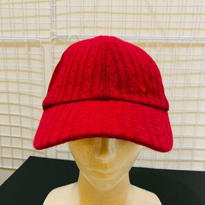 【まあまあ美品】キャロウェイ キャップ 帽子 ゴルフキャップ 男女兼用 レッド