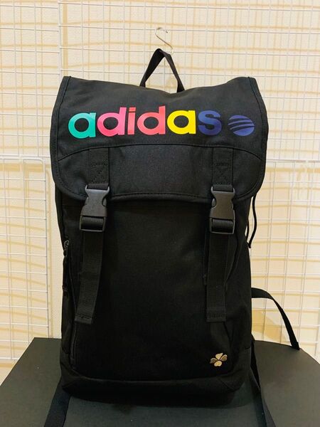【未使用美品】adidas アディダス ももいろクローバーZ リュック ブラック 大容量 バックパック リュックサック デイパック
